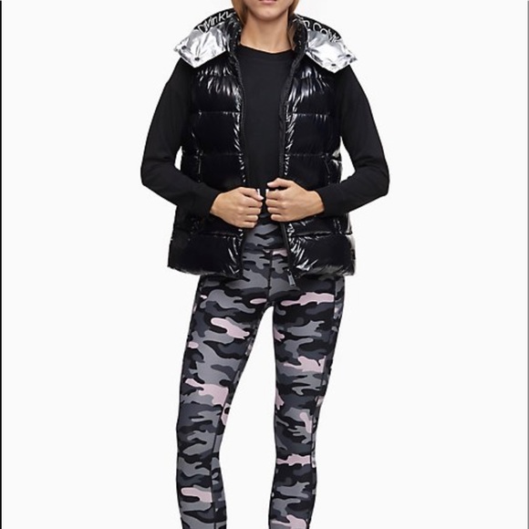 Calvin Klein PERFORMANCE DOWN HOODED PUFFER VEST